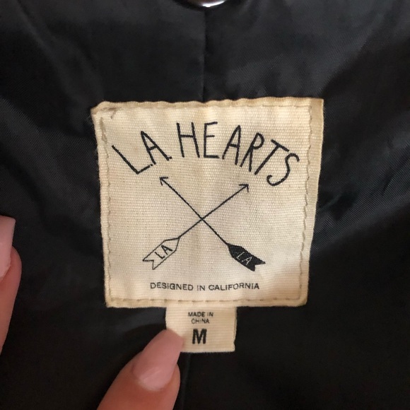 LA hearts Pacsun leather jacket - Picture 6 of 6
